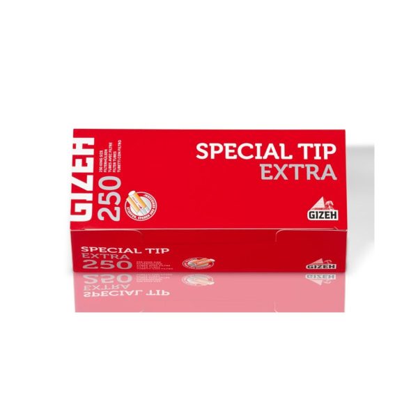 Άδεια τσιγάρα για γέμισμα Gizeh Special Tip Extra King Size – 4 κουτιά των 250 τεμαχίων