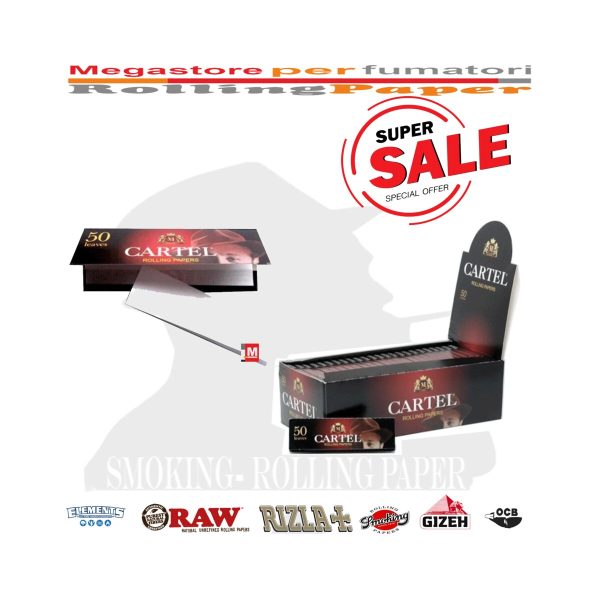 Cartel Red Regular Size Rolling Papers