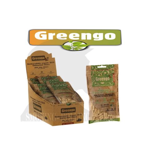 master-206 Φιλτράκια Greengo ECO Slim 6 mm από βιοδιασπώμενη κυτταρίνη – 200 φίλτρα