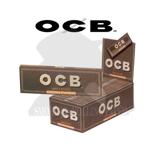 master-244 Χαρτάκια στριφτού OCB Virgin Brown Gold Regular – συσκευασία με 50 πακετάκια