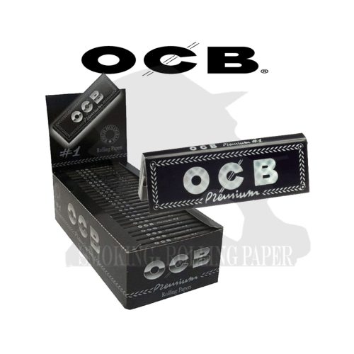 master-245 Χαρτάκια στριφτού OCB Premium Black Regular – συσκευασία με 50 πακετάκια