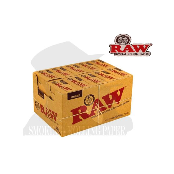 Filtri RAW Regular 8 mm in puro cotone – 10 confezioni da 100 filtri