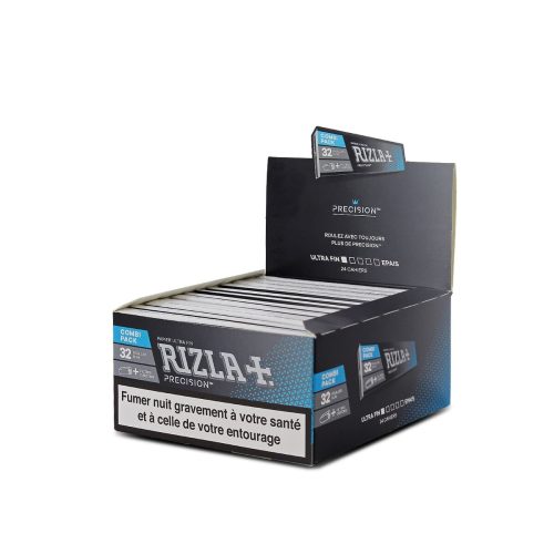 Χαρτάκια στριφτού Rizla Precision King Size με φίλτρα – συσκευασία με 24 πακετάκια
