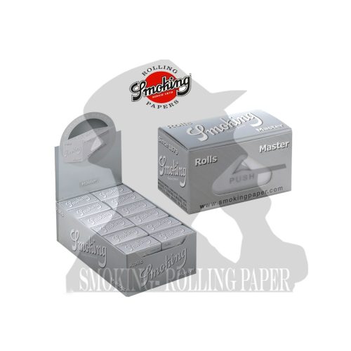 Χαρτάκια στριφτού σε ρολό Smoking Master Rolls King Size Slim – 24 ρολά