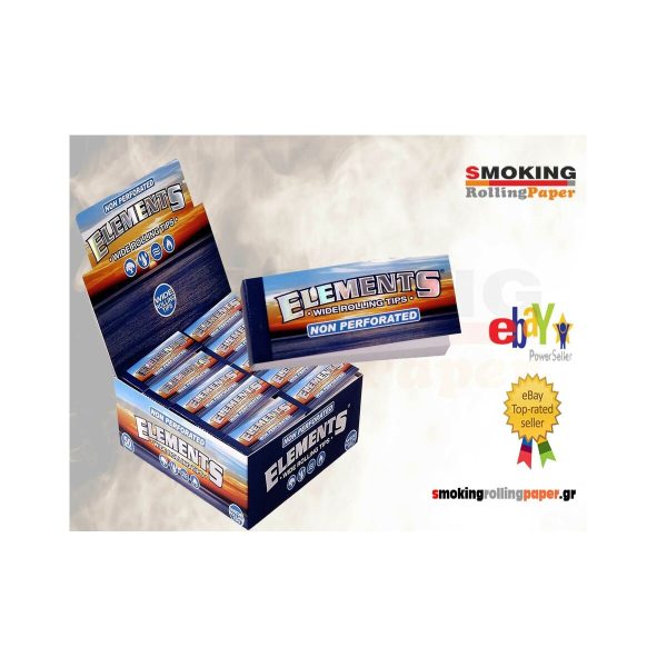master-68 Filtri in cartoncino Elements Wide King Size non perforati – 50 blocchetti