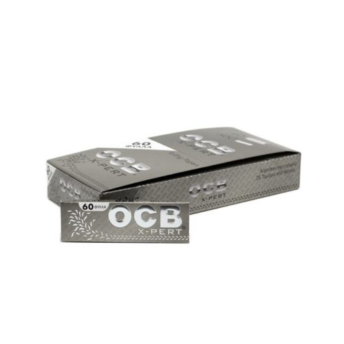 Χαρτάκια στριφτού OCB X-Pert Silver Regular – συσκευασία με 50 πακετάκια
