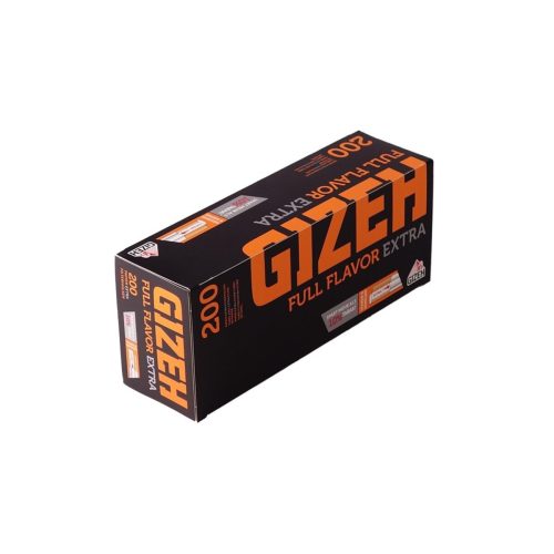 Άδεια τσιγάρα για γέμισμα Gizeh Full Flavor Extra King Size – συσκευασία με 200 άδεια τσιγάρα